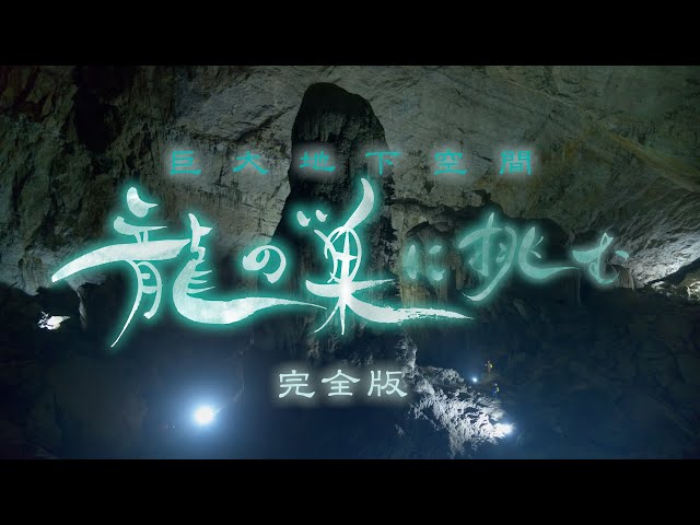 [龍の巣に挑む] 世界最大！東京ドーム8つ分の洞窟！初めて闇を追い払い、全貌と秘密を解き明かす | 語り 千葉雄大 | 巨大地下空間 龍の巣に挑む 完全版 | NHK