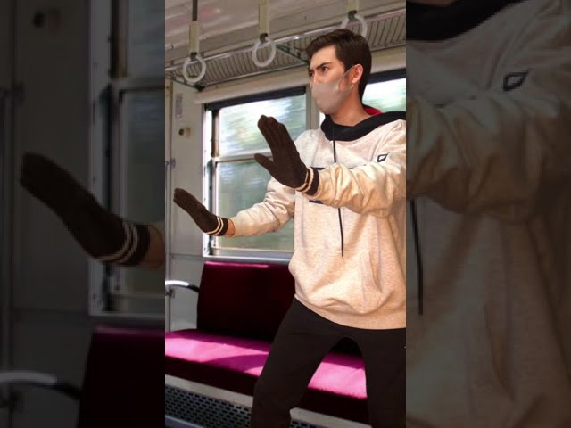 電車で痴漢と疑われた時の対処法👮‍♂️#shorts