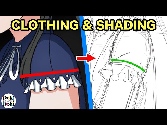 Girl's Clothing, Frills, and Shading｜Pro Illustration Correction  [Art Advice]