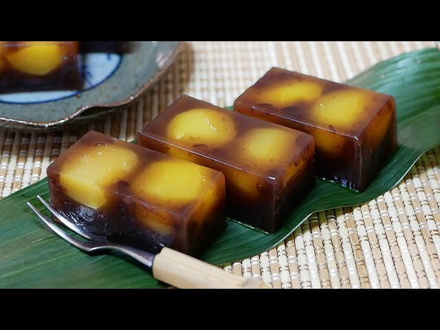 栗たっぷりようかん【お茶菓子やプレゼントに】Chestnut sweet jellied adzuki‐bean paste
