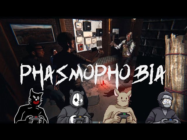 【Phasmophobia】魔法陣で幽霊撮影会