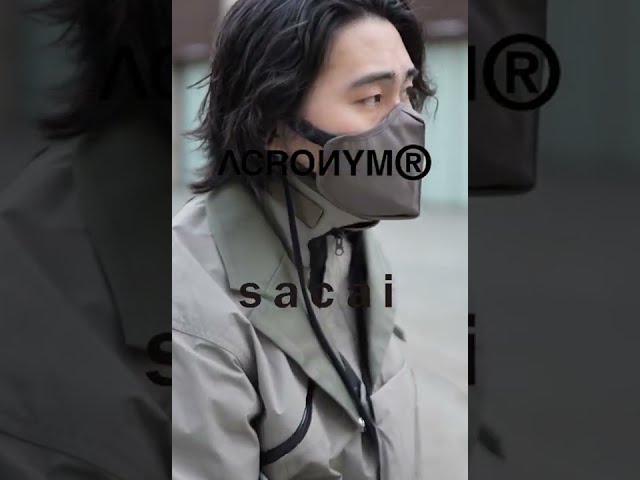 sacai × ACRONYM 最強のコラボレーション【サカイ × アクロニウム】 #Shorts