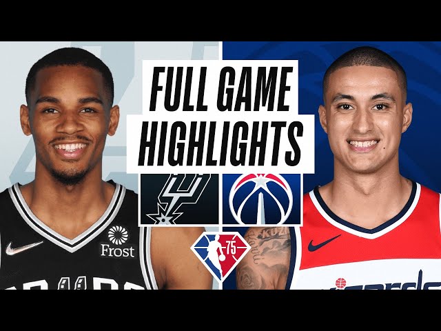 SPURS at WIZARDS | FULL GAME HIGHLIGHTS | February 25, 2022