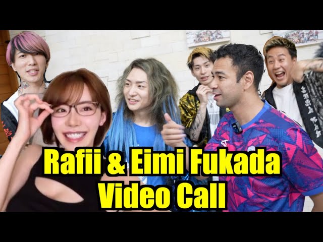 REAKSI RAFFI VIDEO CALL DENGAN EIMI FUKADA!!! AUTO NGAKAK!!!