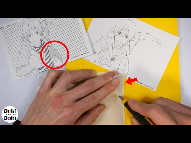 Applying Manga Screen Tone for the First Time｜"Bakuman Technique Kit"