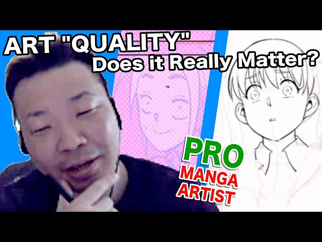 STOP WASTING TIME! How important is Art "Quality"?｜Pro Mangaka Tips while drawing