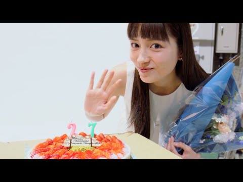 川口春奈、CM撮影でバースデーケーキ贈呈に感激／ファンタジーRPG『AZUREA  空の唄  』CM＋メイキング＋インタビュー