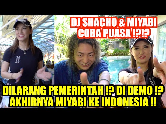 MIYABI DATANG KE INDONESIA LANGSUNG DISURUH PUASA !?!? REAKSINYA NGAKAK !!!